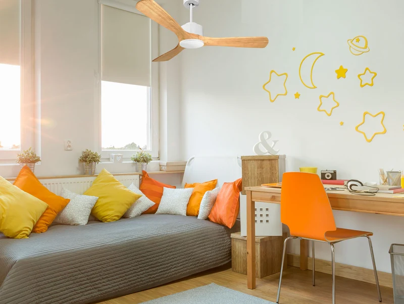 Ventilateur de plafond ultra silencieux et à faible consommation DC ParosD132C0269144