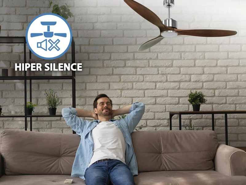 Ventilateur de plafond ultra silencieux et à faible consommation DC SabaD166C0266426