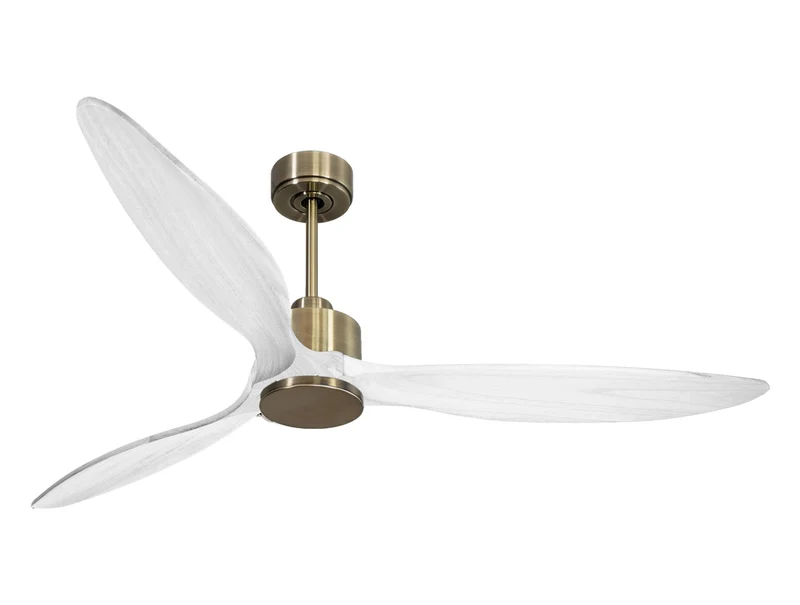 Ventilateur de plafond Wifi Moteur à courant continu Télécommande Hypersilence Mémoire FullWood